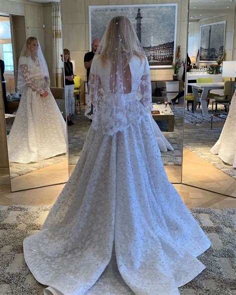 louis vuitton wedding dress instagram